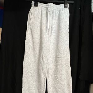 Light marled gray sweatpants